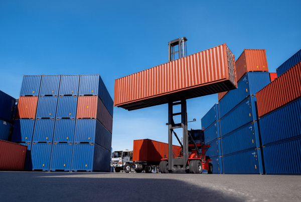 Conteneur maritime taille